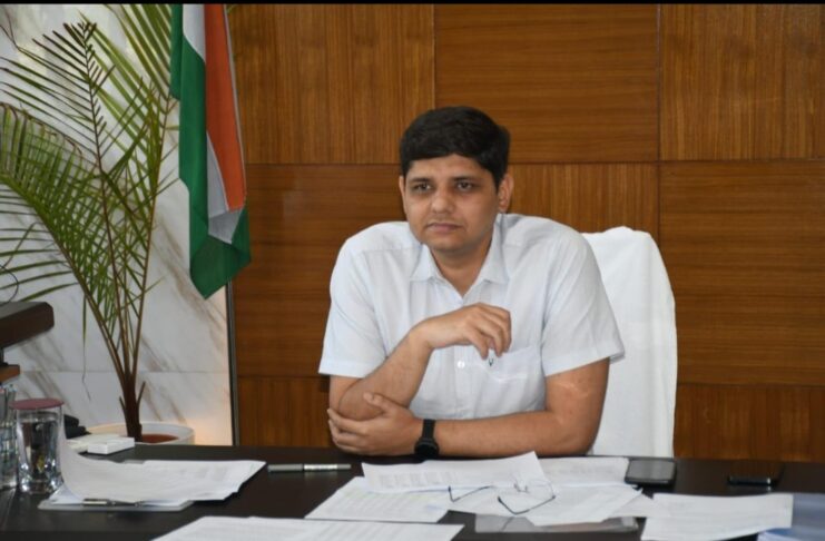 Ashish Sangwan is the new collector of Kamareddy district