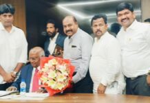 Ramesh John Participates in Meeting with Justice Balakrishnan