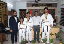 Nizamabad Athletes Shine at International Taekwondo Championship