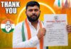 Ajay Appointed as New President of Govindpet Village Congress Unit