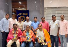 Lions Club of Armoor Green Honors Engineers