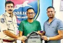 Honest traveler Dandu Prasad